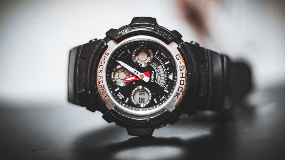 Toujours a l’heure : la montre G-Shock